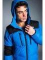 Fundango NAVARRO Padded Jacket férfi utcai kabát kék színben 1