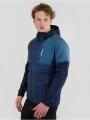 Fundango Gaara Hybrid jacket férfi softshell kabát sötétkék színben 1