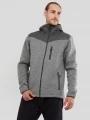 Fundango Ashford Insulated Fleece Jacket férfi polár pulóver szürke színben 1