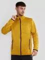 Fundango Jefferson Fleece Jacket férfi polár pulóver sárga színben 1