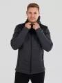Fundango Ashford Insulated Fleece Jacket férfi utcai kabát fekete színben 1