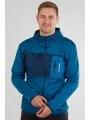 Fundango FOX Hybrid Jacket férfi polár pulóver világoskék színben 1