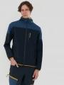 Fundango Alloy Hooded Softshell férfi softshell kabát sötétkék színben 1