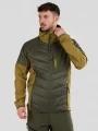 Fundango Gaara Hybrid Jacket férfi softshell kabát zöld színben 1