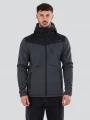 Fundango Ashford Insulated Fleece Jacket férfi polár pulóver szürke színben 1