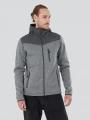 Fundango Ashford Insulated Fleece Jacket férfi polár pulóver szürke színben 1