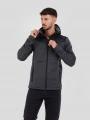 Fundango Ashford Insulated Fleece Jacket férfi polár pulóver szürke színben 1