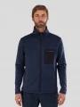 Fundango Revolution Fleece Jacket férfi polár pulóver sötétkék színben 1