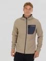 Fundango Nagano Full Zip Hoodie férfi hibrid felső homok színben 1