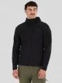 Fundango Nagano Full Zip Hoodie férfi hibrid felső fekete színben 1
