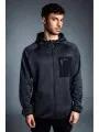 Fundango HERMON Hooded Fleece férfi polár pulóver fekete színben 1