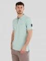Fundango Molton Poloshirt férfi galléros póló világoskék színben 1