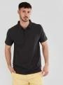 Fundango Molton Poloshirt férfi galléros póló szürke színben 1