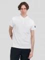 Fundango Insignia Poloshirt férfi galléros póló fehér színben 1