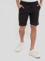 Fundango Delon Sweatshort férfi tréning rövidnadrág fekete színben 1