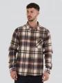 Fundango Parker Shirt Jacket férfi ingkabát barna színben 1