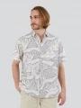 Fundango Chase Shirt férfi hosszú ujjú ing homok színben 1