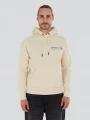 Fundango Talis Hooded Sweatshirt férfi kapucnis pulóver homok színben 1