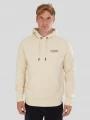 Fundango Talis Hooded Sweatshirt férfi kapucnis pulóver homok színben 1