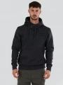 Fundango Conor Hooded Sweatshirt férfi kapucnis pulóver fekete színben 1