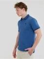 Fundango Incognito Mono Poloshirt férfi galléros póló kék színben 1