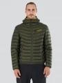 Fundango Rauris Down Jacket férfi pehelykabát zöld színben 1