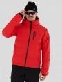 Fundango Portage Padded Jacket férfi steppelt síkabát piros színben 1