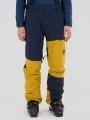 Fundango Teak Colourblock Pants férfi sínadrág sárga színben 1