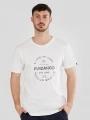 Fundango Basic-T Logo 04 férfi rövid ujjú póló fehér színben 1