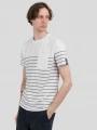 Fundango Jaggy Pocket T-shirt férfi rövid ujjú póló fehér színben 1