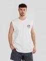 Fundango Glader Tank-T férfi rövid ujjú póló fehér színben 1