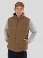 Fundango Vance Padded Vest férfi mellény barna színben 1