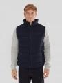 Fundango Vance Padded Vest férfi mellény sötétkék színben 1