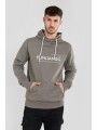 Fundango Hoover Hooded sweatshirt férfi kapucnis pulóver oliva színben 1
