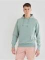 Fundango Talis Hooded Sweatshirt férfi kapucnis pulóver zöld színben 1