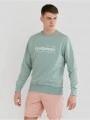 Fundango Warren Sweatshirt férfi pulóver zöld színben 1