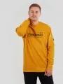 Fundango Warren Sweatshirt férfi pulóver sárga színben 1