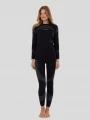 Fundango Seamless Baselayer Set női aláöltöző szett fekete színben 1