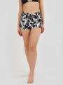 Fundango Elderberry Boardshort női beach short fekete színben 1