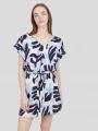 Fundango Palmetta Dress női ruha kék színben 1
