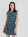 Fundango Sagitta Dress női ruha zöld színben 1
