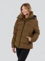 Fundango Amber Padded Jacket női átmeneti kabát oliva színben 1