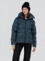 Fundango Amber Padded Jacket női steppelt átmeneti kabát zöld színben 1