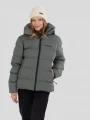 Fundango Amber Padded Jacket női steppelt átmeneti kabát zöld színben 1