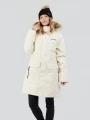 Fundango Georgina Parka Jacket női télikabát sárga színben 1
