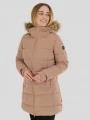 Fundango Melody Padded Jacket női télikabát barna színben 1