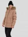 Fundango Prue Padded Jacket női télikabát barna színben 1