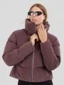 Fundango Lina Padded Jacket női steppelt átmeneti kabát lila színben 1