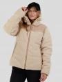 Fundango Nukka Padded Jacket női steppelt átmeneti kabát homok színben 1