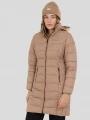 Fundango Lunel Padded Jacket női steppelt átmeneti kabát barna színben 1